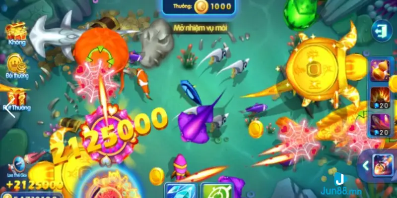 Các tính năng nổi bật trong tựa game bắn cá H5 chơi ngay